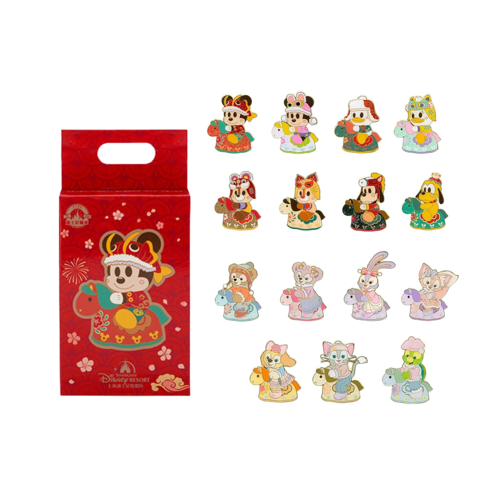 "Pre Order" SHDR - Duffy and Mickey Friends Mystery Pin Blind Pack, Lunar New Year 2026