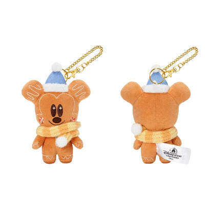“Pre-order” SHDR - Mickey Gingerbread Cookie Plush Keychain 13cm, Christmas 2024