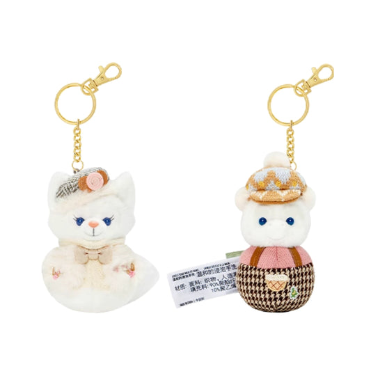 “Pre-order” SHDR - Olu and LinaBell Snowman Plush Keychain Set, Christmas Winter 2024