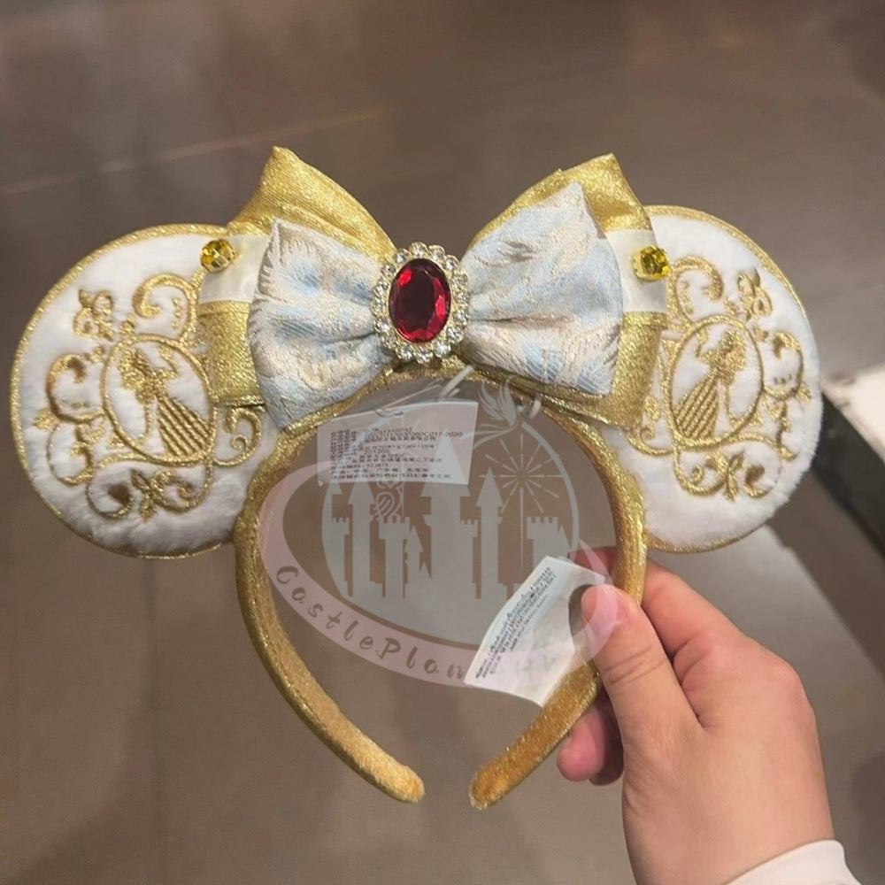 "Pre-Order" SHDR - Snow White Bow Minnie Mouse Ears Headband