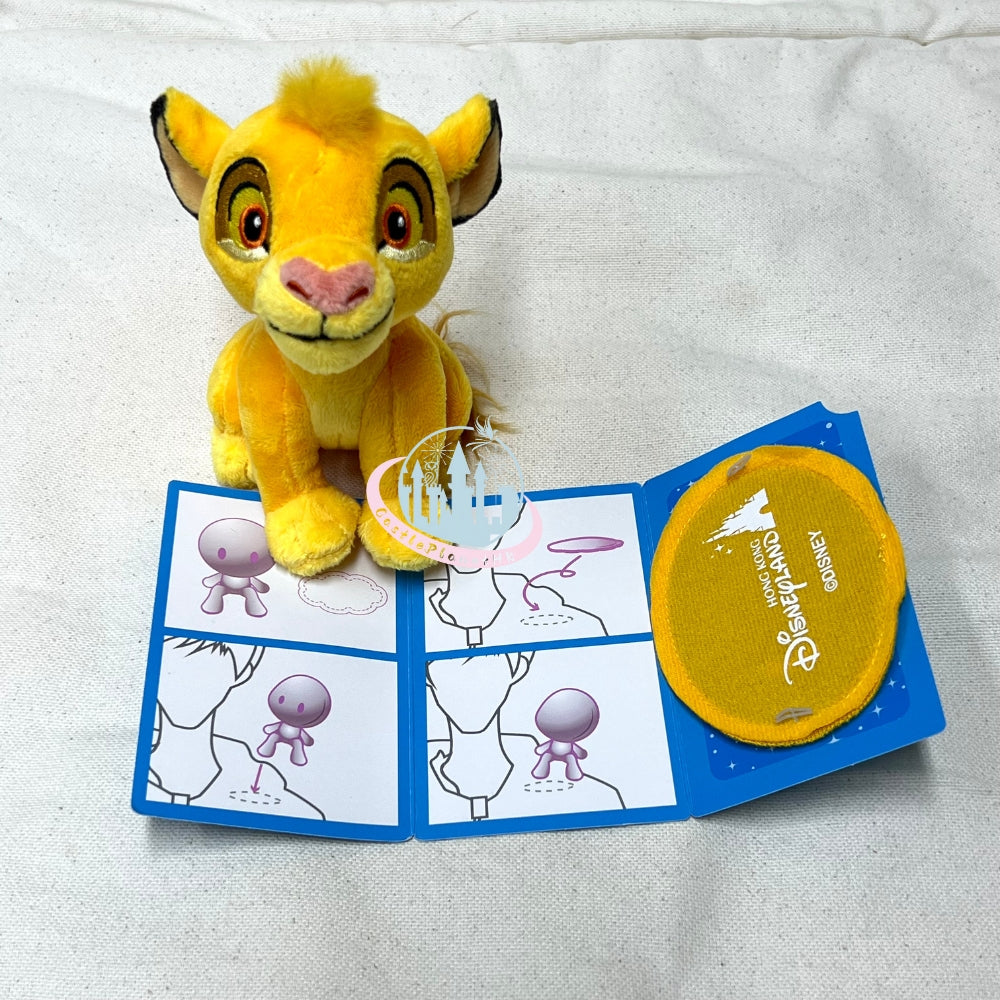 HKDL - Simba Magnetic Shoulder Pal Plush, The Lion King【Ready Stock】