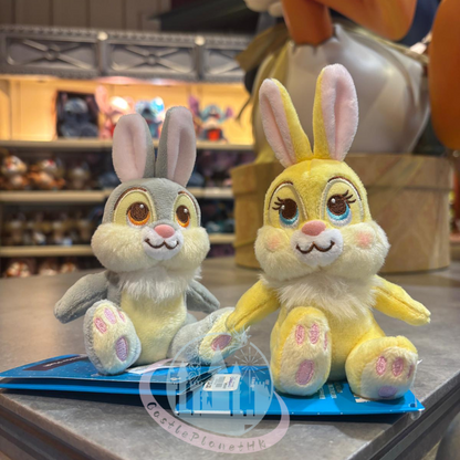 HKDL - Miss Bunny Magnetic Shoulder Pal Plush, PASTEL BUNNIES【Ready Stock】
