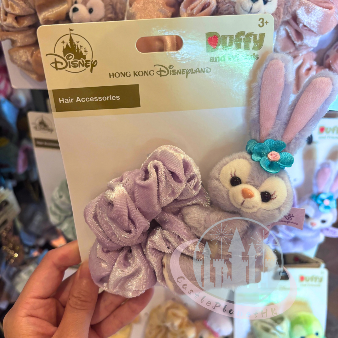 "Pre-Order" HKDL - StellaLou Sitting Pose Hair Scrunchie Accessories (Duffy and Friends)