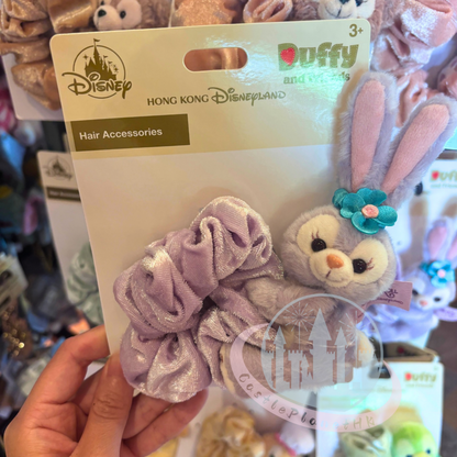 "Pre-Order" HKDL - StellaLou Sitting Pose Hair Scrunchie Accessories (Duffy and Friends)