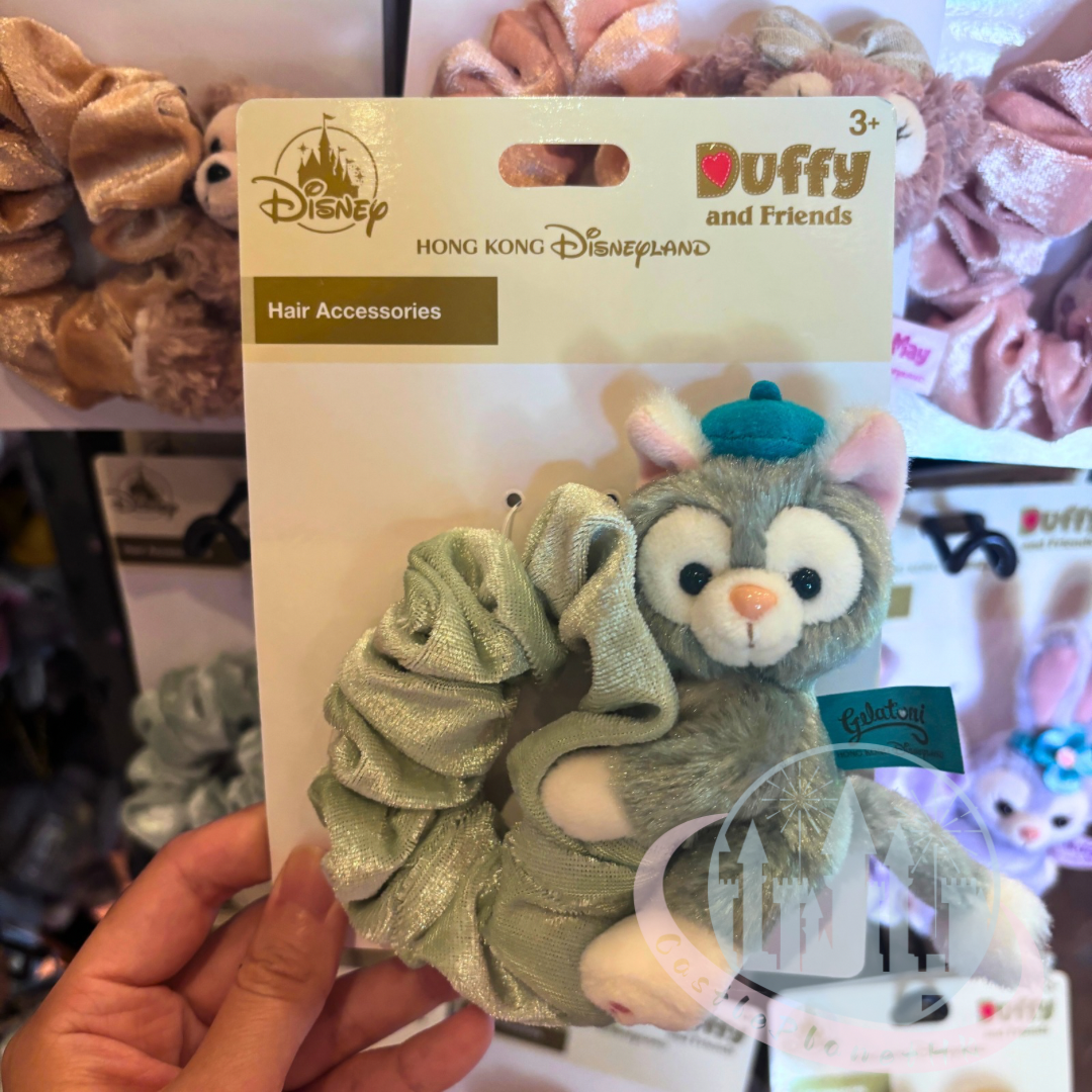 "Pre-Order" HKDL - Gelatoni Sitting Pose Hair Scrunchie Accessories (Duffy and Friends)