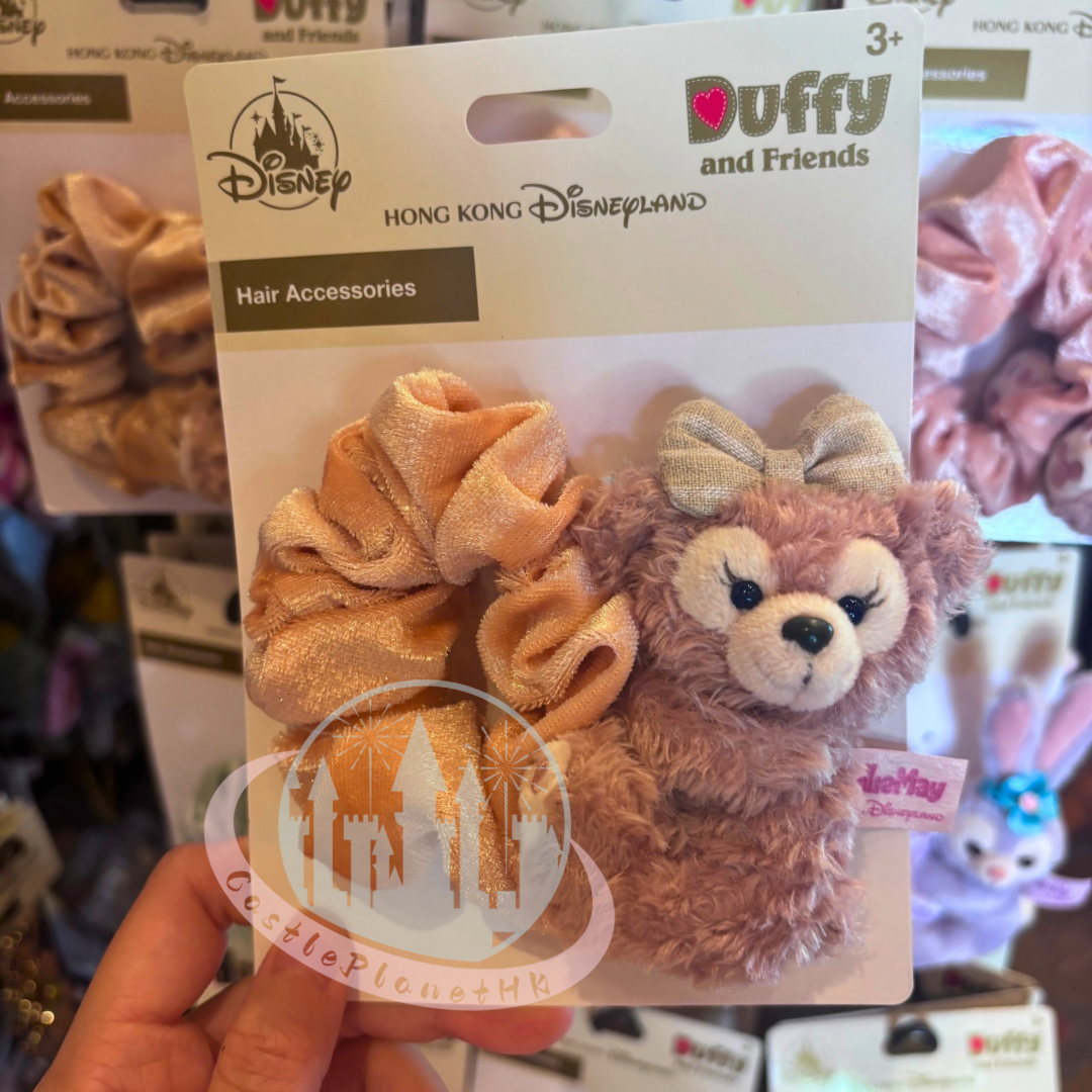 "Pre-Order" HKDL - ShellieMay Sitting Pose Hair Scrunchie Accessories (Duffy and Friends)