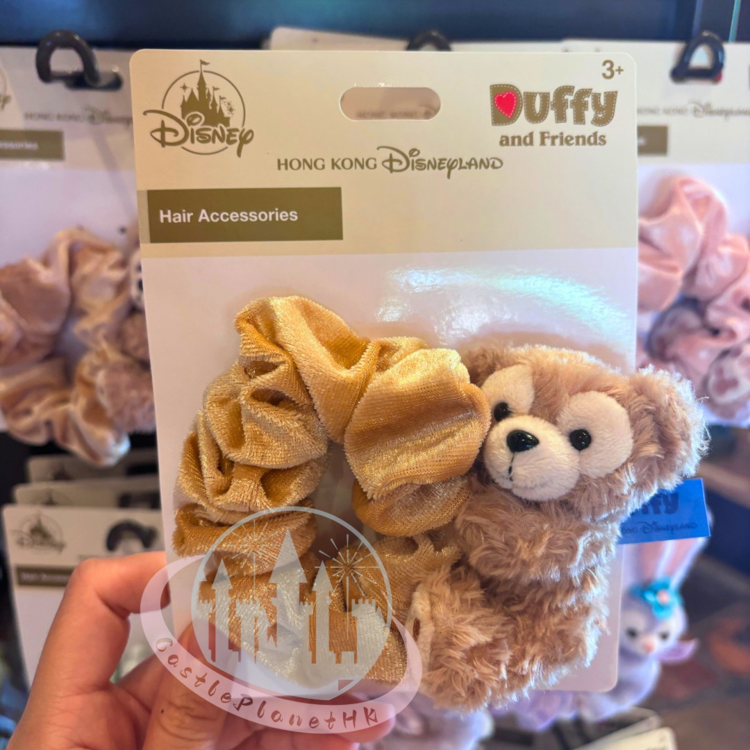 "Pre-Order" HKDL - Duffy Sitting Pose Hair Scrunchie Accessories (Duffy and Friends)