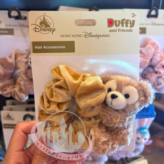 "Pre-Order" HKDL - Duffy Sitting Pose Hair Scrunchie Accessories (Duffy and Friends)