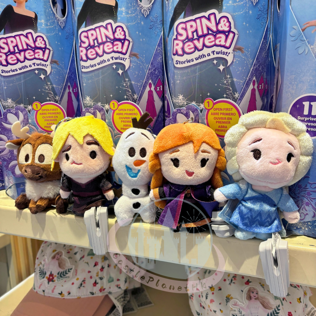 "Pre-Order" HKDL - Anna Plush Bag Charm Keychain (World of Frozen)