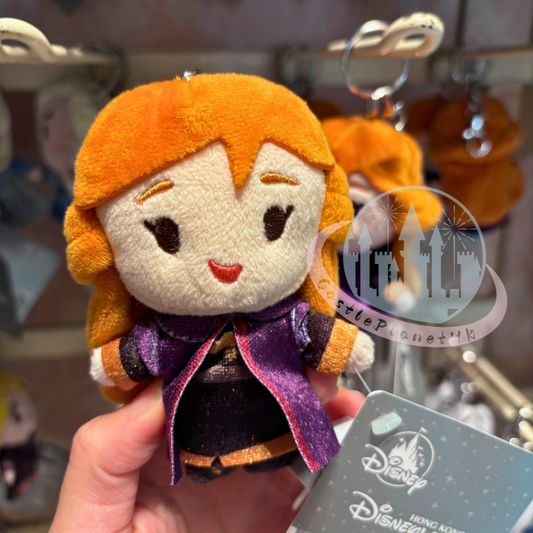 "Pre-Order" HKDL - Anna Plush Bag Charm Keychain (World of Frozen)