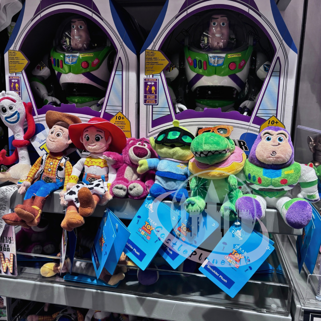 HKDL - Buzz Lightyear Magnetic Shoulder Pal Plush, PIXAR - Toy Story【Ready Stock】