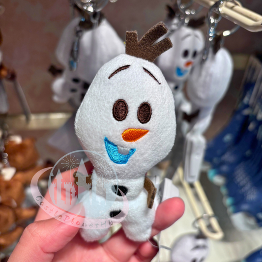 "Pre-Order" HKDL - Olaf Plush Bag Charm Keychain (World of Frozen)