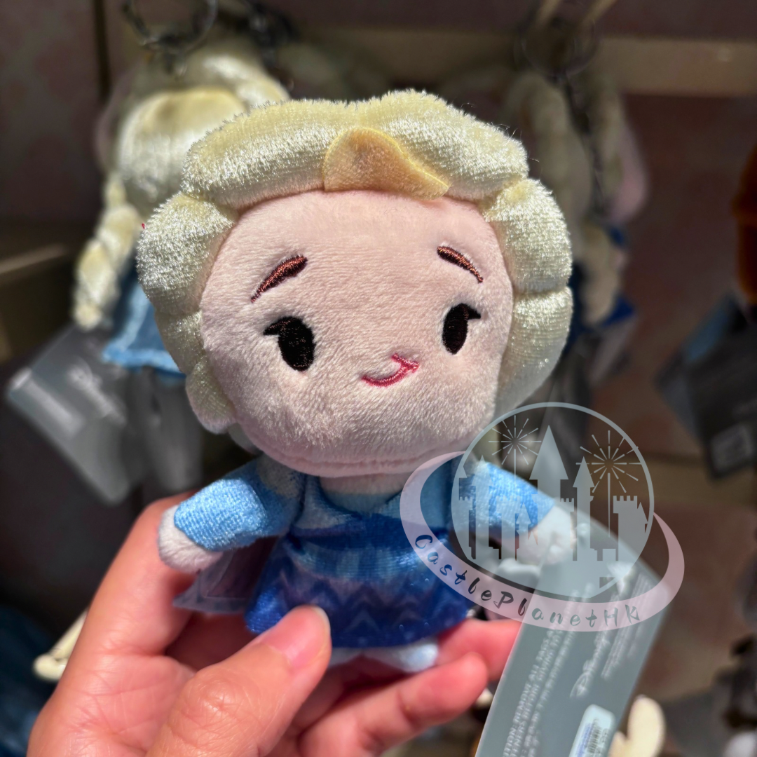 "Pre-Order" HKDL - Elsa Plush Bag Charm Keychain (World of Frozen)