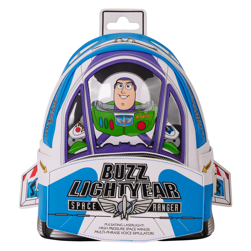 "Pre-Order" HKDL - Buzz Lightyear Glow Loungefly Mini Backpack, Toy Story 30th Anniversary