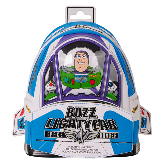"Pre-Order" HKDL - Buzz Lightyear Glow Loungefly Mini Backpack, Toy Story 30th Anniversary