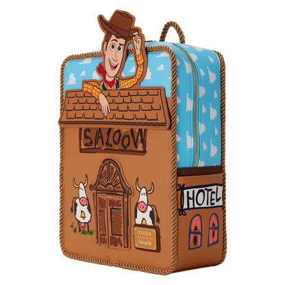 "Pre-Order" HKDL - Toy Story 30th Anniversary Woody Saloon Loungefly Mini Backpack
