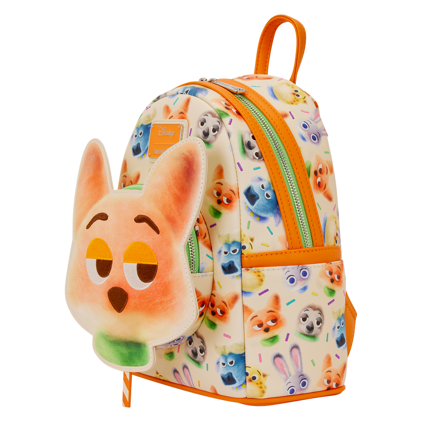 "Pre-Order" HKDL - Nick Wilde Loungefly Mini Backpack, Zootopia 2