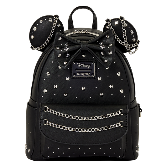 "Pre-Order" HKDL - Minnie Mouse Studs & Chains Mini Backpack