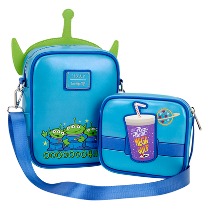 "Pre-Order" HKDL - Toy Story 30th Anniversary Aliens Cosplay Loungefly  Crossbody Bag with Coin Bag