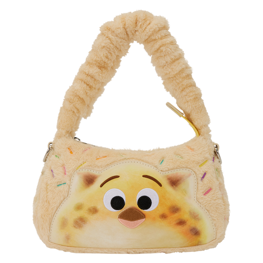 "Pre-Order" HKDL - Officer Clawhauser Cotton Candy Plush Cosplay Loungefly Crossbody Bag, Zootopia 2