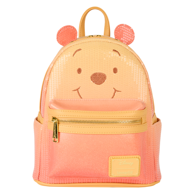 "Pre-Order" HKDL - Winnie the Pooh Cosplay Sequin & Glitter Mini Backpack