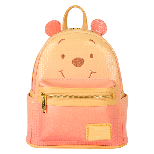 "Pre-Order" HKDL - Winnie the Pooh Cosplay Sequin & Glitter Mini Backpack