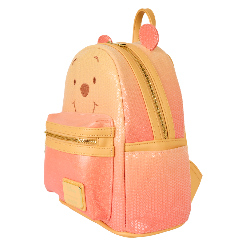 "Pre-Order" HKDL - Winnie the Pooh Cosplay Sequin & Glitter Mini Backpack