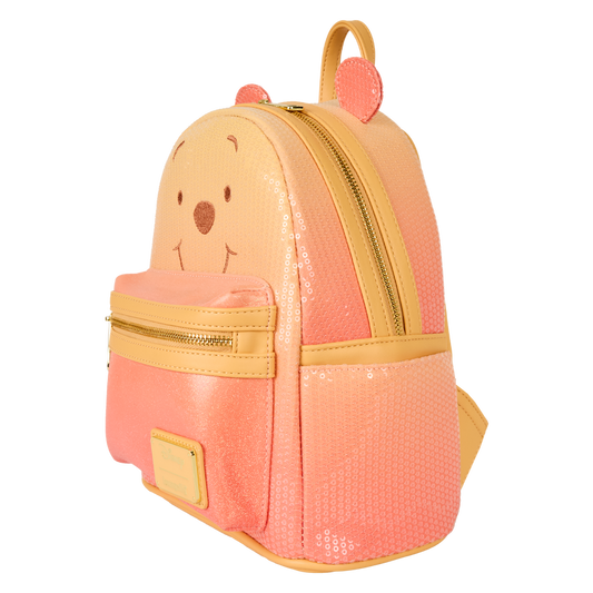 "Pre-Order" HKDL - Winnie the Pooh Cosplay Sequin & Glitter Mini Backpack