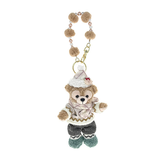"Pre-Order" HKDL - Duffy Plush Bag Charm, Duffy & Friends - Christmas Party 2025