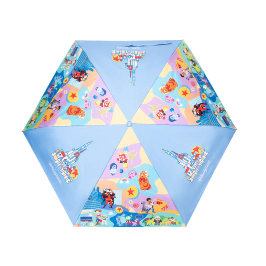 "Pre Order" HKDL - Park Logo Automatic Umbrella, Pixar Summer Squad 2026
