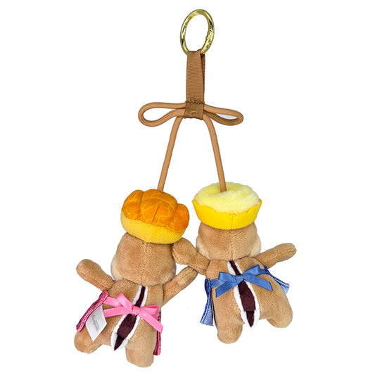 "Pre-Order" HKDL - Chip 'n' Dale Plush Bag Charm, CnD Hong Kong Cuisine 2026
