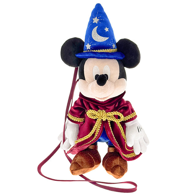 "Pre-Order" HKDL - Sorcerer Mickey Carry Me Plush Crossbody Bag (Sorcerer Mickey 2025)