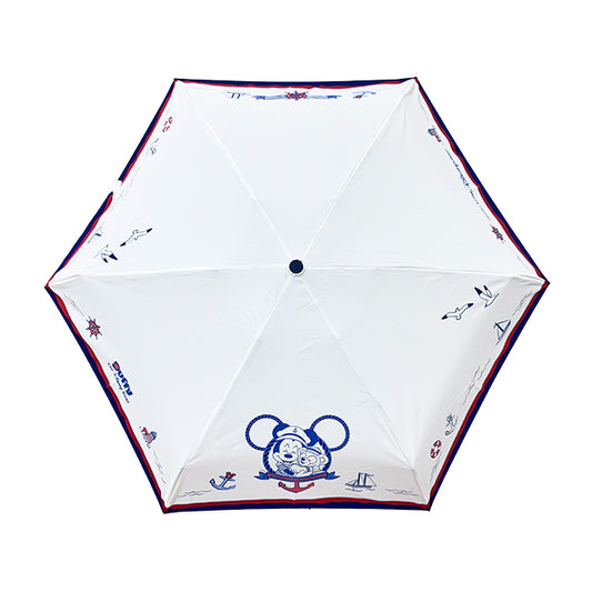"Pre-Order" HKDL - Duffy and Mickey Coastal Days Foldable Umbrella with Pouch