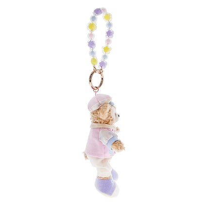 HKDL - Duffy Plush Bag Charm Keychain (Duffy & Friends 20th Anniversary -  Smiles Go Around 2025)【Ready Stock】