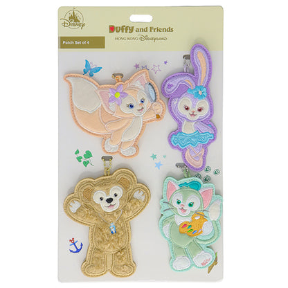 HKDL - Duffy and Friends Patch Set of 4
