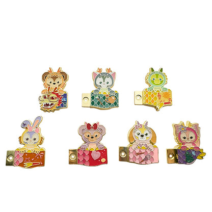 HKDL - イヤー オブ ドラゴン ミステリー ボックス ピンズ (ダッフィー＆フレンズ 2024 年旧正月)【在庫あり】