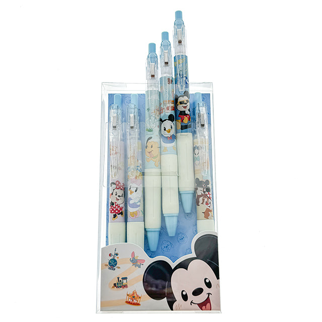 "Pre-Order" HKDL - Park Life Cute Mickey and Friends Ball Pen Set