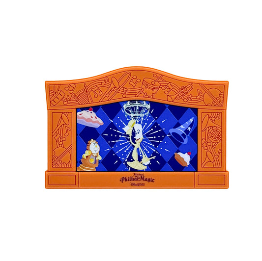 "Pre-Order" HKDL - Lumiere Theater Decoration Magnet, Mickey’s PhilharMagic 2026