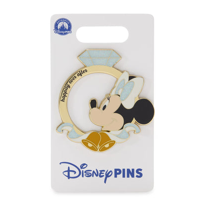 "Pre-Order" HKDL - Minnie Mouse Bride Pin, Happily Ever After 2026