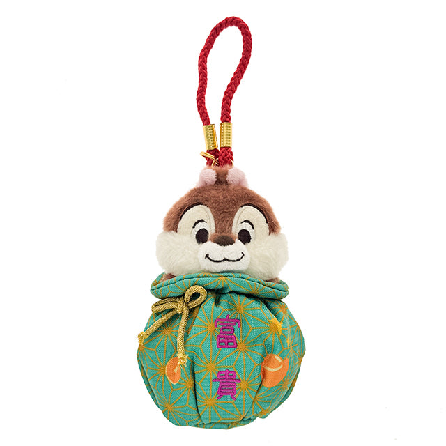 "Pre Order" HKDL - Chip Fortune Pouch Bag Charm (Chinese New Year 2025)