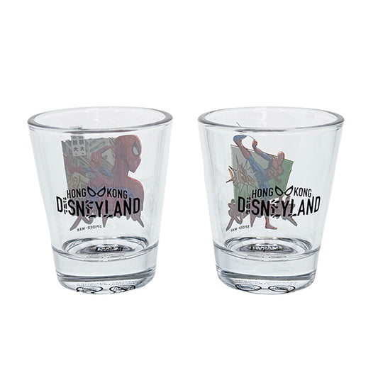 "Pre-Order" HKDL - Spider Man Mini Glass Set, Hong Kong style 2026