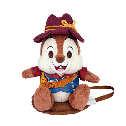 "Pre-Order" HKDL - Chip Magnetic Shoulder Pal Plush, Chip ’n’ Dale Grizzly Gulch 2026