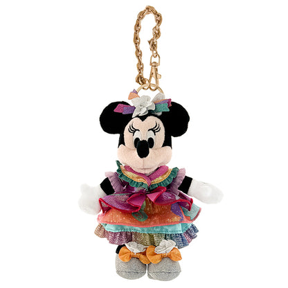 "Pre-Order" HKDL - Minnie Mouse Plush Bag Charm Keychain, HKDL 20th Anniversary Grand Celebration