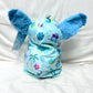 HKDL - Babies Stitch Plush Peluche in Hooded Blanket【Ready Stock】