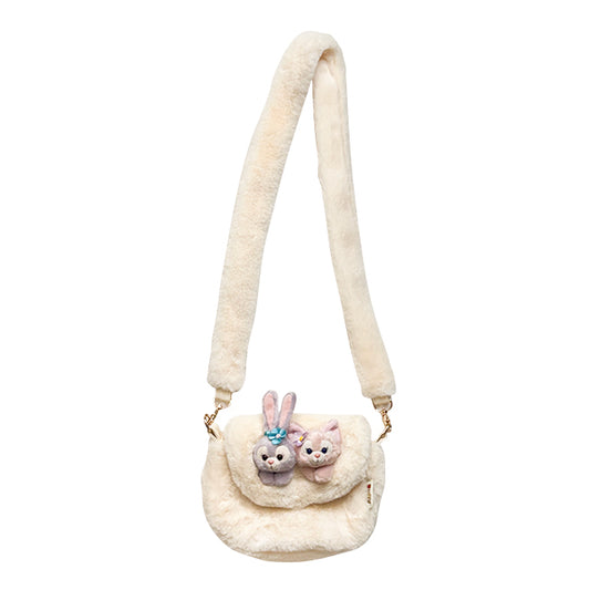 "Pre-Order" HKDL - LinaBell and StellaLou Fur Shoulder Bag