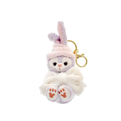 "Pre-Order" HKDL - StellaLou Mini Plush Bag Charm, Duffy & Friends - Cozy Winter 2025