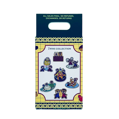 "Pre-Order" HKDL - Chip 'n' Dale 2-Piece Mystery Pin Blind Pack, CnD Hong Kong Cuisine 2026