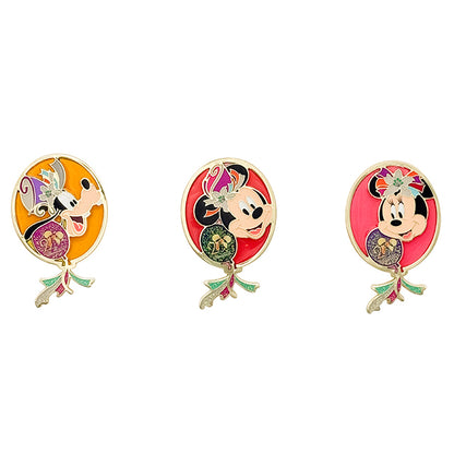 HKDL - Mickey & Friends 2-Piece Mystery Pin Blind Pack, HKDL 20th Anniversary Grand Celebration【Ready Stock】