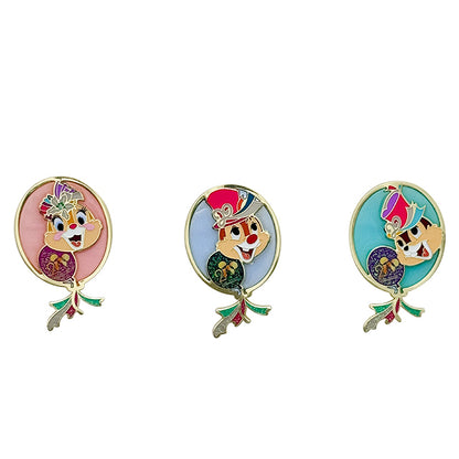 HKDL - Mickey & Friends 2-Piece Mystery Pin Blind Pack, HKDL 20th Anniversary Grand Celebration【Ready Stock】