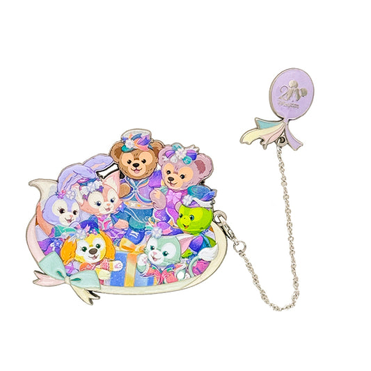 "Pre-Order" HKDL - Duffy & Friends mini Jumbo Pin, HKDL 20th Anniversary Grand Celebration